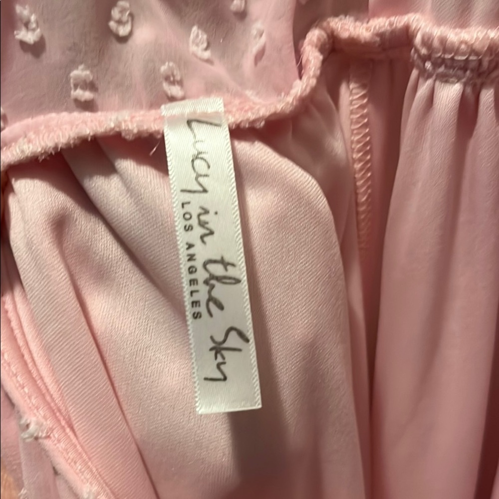 Pink Ruffled Dress - Picture 4 of 5